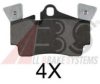 FEBI 116020 Brake Pad Set, disc brake